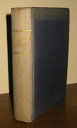 Tolstoi Leon Shakespeare. Traduit par J.-W. Bienstock s.d. (1906) Paris